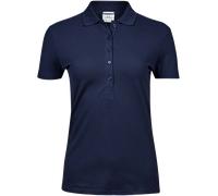 Tee Jays Donne Manica Corta Lusso Cotone Elastico Polo