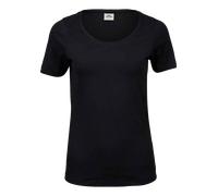Tee Jays Ladies Stretch Tee Cotton/Elastane Manica Corta Collo A Giro T-Shirt