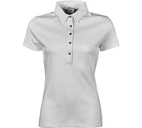 Tee Jays Pima Cotton 1441 White M - Polo da donna
