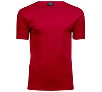 Tee Jays Uomo Interblocco Manica Corta T-Shirt S-5XL