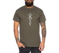 Tee Kiki 3D2Y - Maglietta da Uomo Cappello di Paglia Luffy Zoro One Monkey D. Pirate Ace Piece Goku Anime Ruffy, Dimensione:L, Colore:Cachi