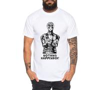 Tee Kiki Zoro Blood - Maglietta da Uomo Cappello di Paglia Luffy Zoro One Monkey D. Pirate Ace Piece Goku Anime Ruffy, Dimensione:S, Colore:Bianco