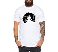 Tee Kiki Zoro Moon One Manga Maglietta Luffy da Uomo Anime Piece, Größe2:Large, Farbe2:Bianco