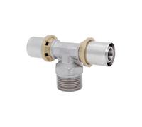 TEE MASCHIO A PRESSARE PER TUBO MULTISTRATO ICMA Ø32 x 1"" x Ø32