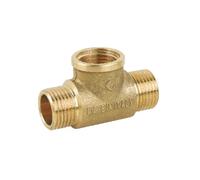 TEE MFM IN OTTONE GIALLO 3/8"