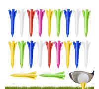 Tee Per Simulatori Di Golf - 20 Pzzi Pioli Per Pratica Allenamento Golf,Attrezzatura per Pratica su Tappeto Invernale e Campo Pratica per Migliorare lo Swing e il Putting dei Golfisti