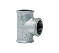 TEE RIDOTTA ZINCATA 1/2 x 3/4 Raccordi Zincati (Pz.10)