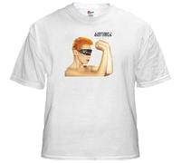 Tee Shirt Adult 80'S Pop Legends The Eurythmic T-Shirt White L