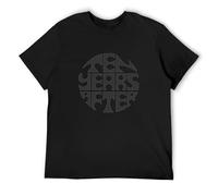 Tee Shirt Adult Alvin Lees Hard Rock Band Ten Years After Band Logo Men's T-Shirt Black XL