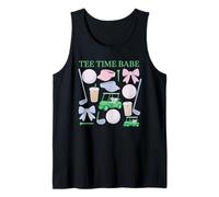 Tee Time Babe Coquette - Carrello da Golf con Fiocchi Canotta