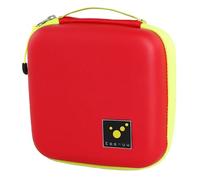 tee-uu AMPUSAFE XL | Diverse varianti di colore | con linguetta | 16 x 5,5 x 16 cm | 42 passanti elastici in due misure per fiale fino a 10 ml di volume, robusti, Colore: rosso, Ampullarium