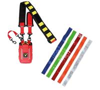 tee-uu Channel Plus Set con funzione Set, diverse varianti, Colore: rosso, fondina