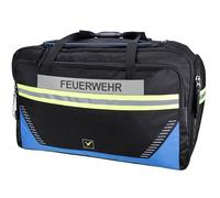 tee-uu RAGBAG EVO Borsa per abbigliamento | nero-blu | meraviglia dello spazio | 100 l | diverse varianti (pompieri AB)