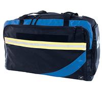 tee-uu RAGBAG nero-blue | Borsa per abbigliamento | Borsa per indumenti | per l'equipaggiamento personale completo | confortevole da trasportare | 90 litri | con sistema di trasporto a zaino