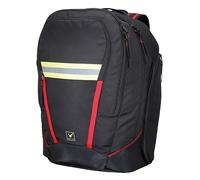 tee-uu SHIFTBAG EVO - Zaino per indumenti di protezione personale, volume 50 l, scomparto separato per stivali, supporto per casco rimovibile, Nero