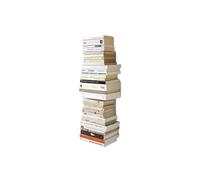 TEEbooks Scaffale per libri - Libreria verticale 60 cm, bianco