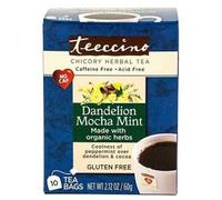 Teeccino Tisana Biologica Dente Di Leone Mocha Alla Menta, 10 Buste