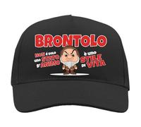 TeeDesign Cappello Brontolo Divertente Idea Regalo di Natale e Ogni Occasione per Amica, Amico, collega, Zia, Zio e Tutti I parenti - Cappellino Brontolo