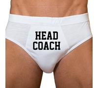 TeeDesign Slip Coach Idea Regalo Compleanno per Uomo Divertente, per Marito, Fidanzato, Fratello e Amico. Idea Simpatica per Regalo Natale Slip Coach Taglia XXL