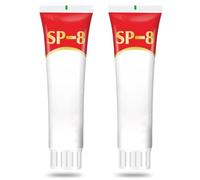 Teegxddy 2 PCS SP-8 Pasta Dentale Sbiancante con 8 Probiotici,sp8 dentifricio probiotico,Senza Fluoro,Alito Fresco Duraturo,Cura Orale Naturale,100g.