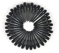 Teegxddy 300PCS Freccette soft punte per freccette in plastica per freccette elettroniche, punta morbida per freccette, punta per freccette