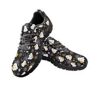 teeinprint Scarpe da ginnastica per Halloween, da donna, uomo, in rete traspirante, con lacci, per jogging, tennis, sport, palestra, Fantasmi di Halloween, 43 EU