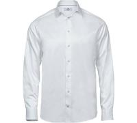TeeJays Camicia da Uomo Maniche Lunghe Uomo Business Camicia COTONE S - 3XL 4XL