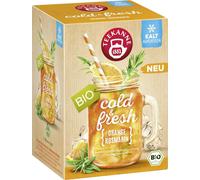 TEEKANNE Cold & Fresh Bio - Arancia e Rosmarino - 15 bustine a doppia camera