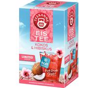 TEEKANNE Fredde Infusioni - Cocco e Hibiscus - 18 bustine a doppia camera