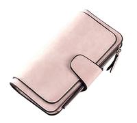 TEEKU Moda Donne Portafoglio In Pelle Frizione Titolare Della Carta Della Borsa Della Signora Lunga Borsa Multi Fibbia Donna, B, Taglia unica