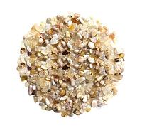 TEEKU Piccole pietre verdi lucide fiume per piante ornamentali per acquario, ghiaia e piante grasse in vaso, bonsai, giardino fatato, progetti fai da te, 100 g, decorazione per (I, taglia unica)
