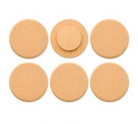 teemando® 6 coperchi per bicchieri da birra per brocche e bicchieri di grano fino a 8,4 cm di diametro, in legno di faggio, protezione da insetti e sporco nel giardino della birra, diametro 10 cm