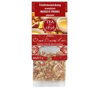 teemando® Miscela di frutta Mango 'n Friends Mango-Note aromatizzata 24 bustine lunghe da 5 g