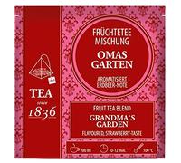 Teemando® miscela di frutta Oma's Garden Note di fragole aromatizzate 50 sacchetti a piramide in sacchetto da 4 g