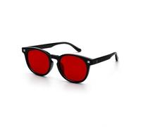 Teemora Biohacking - Occhiali per luce rossa per dormire e schermi, blocco della luce blu, lenti anti luce blu TR90, ultraleggere, unisex, miglioramento del sonno, senza affaticamento visivo, gaming