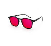 Teemora Biohacking - Occhiali per luce rossa per dormire e schermi, blocco della luce blu, lenti anti luce blu TR90, ultraleggere, unisex, miglioramento del sonno, senza affaticamento visivo, gaming