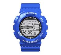 Teen Boy Orologi Età 11-15 Cronometro Data Orologio in Gomma Digitale Boy Uomo Orologio, Blu, misura unica