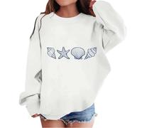 Teen Girl Felpa con cappuccio per bambini, maglione grafico, per ragazze e bambine, bianco, 12-13 Anni