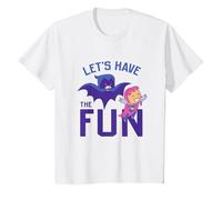 Teen Titans Go Let's Have The Fun Maglietta, Bambini, Bianco, 3 Anni