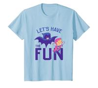 Teen Titans Go Let's Have The Fun Maglietta, Bambini, Celeste, 6 Anni