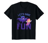 Teen Titans Go Let's Have The Fun Maglietta, Bambini, Nero, 6 Anni