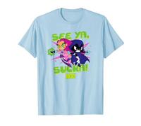 Teen Titans Go! See Ya Maglietta, Uomo, Celeste, L