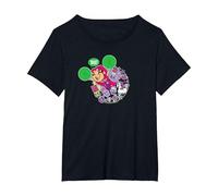 Teen Titans Go! Yay Maglietta, Donna Plus-Size, Nero, 2X