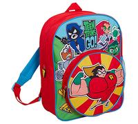 Teen Titans Go! Zaino Bambini Back to School DC Super Heroes Travel Bag Sport, Rosso, Taglia Unica