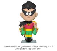 Teen Titans vanno Robin Collectible 3,75" Vinyl Soda Figure Chase Navi 1 in 6