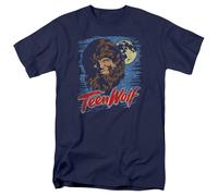 Teen Wolf - Moon Wolf - T-Shirt A Maniche Corte Unisex - Blu
