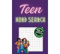 Teen Word Search Puzzle Book: Word Searches with Easy to Read Print about Teens, Youth, Teenagers, and More | 6x9 inches, 110 pages | 50+ Puzzles ... Gift for Vacations, Holidays and Free Times