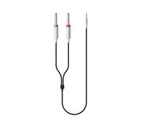 teenage engineering Cavo audio tessile 3,5 mm - 2X 6,35 mm, 1200 mm | 47 pollici (nero)