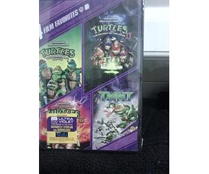 Teenage Muntant Ninja Turtles 4 Movie Pack