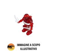 Teenage Muntant Ninja Turtles - Mega Bloks: RAFFAELLO (Clear Red) by Mega Bloks
